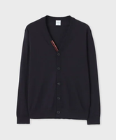 Paul Smith 【公式】アーティストストライプポイント カーディガン ポール・スミス トップス ニット ネイビー ブルー レッド【送料無料】