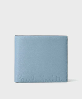 Paul Smith 【公式】クロップドロゴ 2つ折り財布 ポール・スミス 財布・ポーチ・ケース 財布 ブルー グリーン ブラック【送料無料】