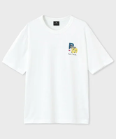 PS Paul Smith 【公式】"PS Zebra" Tシャツ ポール・スミス トップス カットソー・Tシャツ ホワイト ブラック【送料無料】