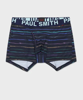 Paul Smith 【公式】"Spray Border" ボクサーパンツ ポール・スミス インナー・ルームウェア ボクサーパンツ・トランクス ネイビー ブラック【送料無料】