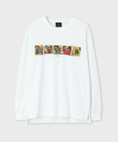 PS Paul Smith 【公式】"Zebra Comic" ロングスリーブTシャツ ポール・スミス トップス カットソー・Tシャツ ホワイト ブラック【送料無料】