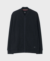 Paul Smith 【公式】ストレッチスムース ジップアップブルゾン ポール・スミス インナー・ルームウェア その他のインナー・ルームウェア ネイビー グレー ブラック【送料無料】