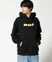 HUF BLUR HOODIE / HUF ハフ パーカー ハフ トップス パーカー・フーディー ブラック グリーン【送料無料】