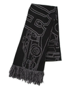 HUF FOREVER SCARF / HUF ハフ スカーフ ハフ ファッション雑貨 マフラー・ストール・ネックウォーマー ブラック【送料無料】