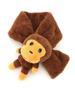 A BATHING APE BABY MILO PLUSH DOLL SCARF ア ベイシング エイプ ファッション雑貨 マフラー・ストール・ネックウォーマー ブラウン【送料無料】