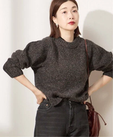 JOURNAL STANDARD L'ESSAGE メランジ クルーネックプルオーバー ジャーナルスタンダード レサージュ トップス ニット【送料無料】