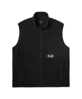 HUF SONOMA HIGH PILE VEST / HUF ハフ ベスト ハフ トップス ベスト・ジレ ブラック【送料無料】