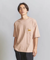 【SALE／30%OFF】BEAUTY&YOUTH UNITED ARROWS 【別注】 ＜UNIVERSAL OVERALL＞ 1POCKET SHORT SLEEVE/Tシャツ ユナイテッドアローズ アウトレット トップス カットソー・Tシャツ ブラウン ホワイト グレー