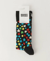 UNITED ARROWS green label relaxing ＜Happy Socks＞スター ソックス ユナイテッドアローズ グリーンレーベルリラクシング 靴下・レッグウェア 靴下 ブラック