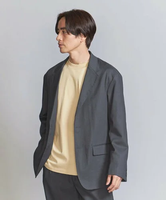 【SALE／40%OFF】BEAUTY&YOUTH UNITED ARROWS ソロテックス 2ボタン リラックス ジャケット -セットアップ対応- ユナイテッドアローズ アウトレット ジャケット・アウター テーラードジャケット・ブレザー グレー ネイビー【送料無料】