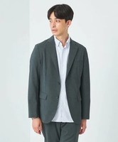 【SALE／40%OFF】UNITED ARROWS green label relaxing ドライポリエステル ナロー ジャケット ユナイテッドアローズ アウトレット ジャケット・アウター テーラードジャケット・ブレザー グリーン ブラウン ネイビー【送料無料】