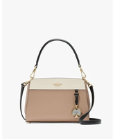 【SALE／60%OFF】kate spade new york マディソン カラーブロック スモール トップ ハンドル サッチェル ケイトスペードニューヨーク バッグ ハンドバッグ ブラウン【送料無料】