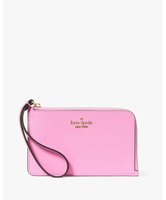 【SALE／60%OFF】kate spade new york ルーシー スモール L-ジップ リスレット ケイトスペードニューヨーク 財布・ポーチ・ケース 名刺入れ・カードケース ピンク【送料無料】