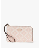 【SALE／60%OFF】kate spade new york ルーシー スペード フラワー スモール L-ジップ リスレット ケイトスペードニューヨーク 財布・ポーチ・ケース 名刺入れ・カードケース ピンク【送料無料】