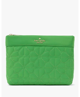 【SALE／60%OFF】kate spade new york スペード フラワー コスメティック ポーチ ケイトスペードニューヨーク 財布・ポーチ・ケース ポーチ グリーン【送料無料】