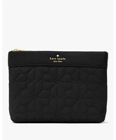 【SALE／60%OFF】kate spade new york スペード フラワー コスメティック ポーチ ケイトスペードニューヨーク 財布・ポーチ・ケース ポーチ ブラック【送料無料】