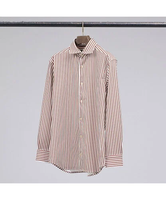 ABAHOUSE LASTWORD 【FLEX SHIRTS】Dry Moment ロンドンストライプ 長袖 シャツ アバハウス トップス シャツ・ブラウス ネイビー【送料無料】