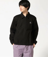 HUF HUF SET TT SHOP JACKET / HUF ハフ ジャケット ハフ ジャケット・アウター ブルゾン・ジャンパー ブラック ベージュ【送料無料】