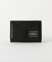 BEAUTY&YOUTH UNITED ARROWS ＜PORTER＞ CALM CARD CASE/カードケース ビューティー＆ユース　ユナイテッドアローズ 財布・ポーチ・ケース 名刺入れ・カードケース ブラック【送料無料】