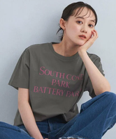 【SALE／30%OFF】UNITED ARROWS green label relaxing ロゴ Tシャツ ユナイテッドアローズ アウトレット トップス カットソー・Tシャツ グレー ホワイト