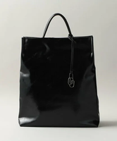 ODETTE E ODILE ＜LAYAS＞Thin Handle TOTE M オデット エ オディール バッグ トートバッグ ブラック【送料無料】