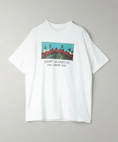 【SALE／30%OFF】BEAUTY&YOUTH UNITED ARROWS 【別注】 ＜KAORU SATO＞ プリント Tシャツ ユナイテッドアローズ アウトレット トップス カットソー・Tシャツ レッド【送料無料】