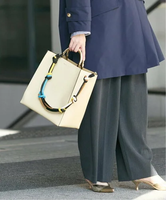 JOURNAL STANDARD L'ESSAGE 《予約》【ZANCHETTI / ザンケッティ】H ZSH:トートバッグ ジャーナルスタンダード レサージュ バッグ トートバッグ ブラウン【送料無料】