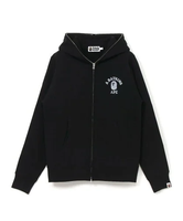 A BATHING APE OVER PRINT FULL ZIP HOODIE ア ベイシング エイプ トップス パーカー・フーディー ブラック グレー【送料無料】