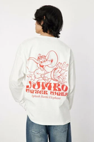 【SALE／30%OFF】RODEO CROWNS WIDE BOWL JUMBO ロングスリーブTシャツ ロデオクラウンズワイドボウル トップス カットソー・Tシャツ ホワイト ブラック ブルー