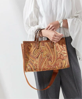 JOURNAL STANDARD L'ESSAGE 《予約》【A VACATION/ア ヴァケーション】BREAD M ORANGE PAISLEY:トートバッグ ジャーナルスタンダード レサージュ バッグ トートバッグ オレンジ【送料無料】