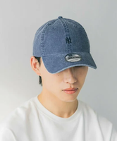 LOWRYS FARM 【UNISEX】NEWERAウォッシュドCAP ローリーズファーム 帽子 キャップ ブルー ホワイト ブラック【送料無料】