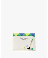 【SALE／40%OFF】kate spade new york ティー タイム レザー カード ケース ケイトスペードニューヨーク 財布・ポーチ・ケース 財布【送料無料】