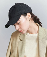 BEAUTY&YOUTH UNITED ARROWS 【別注】＜NEW ERA＞スエードライク ロゴキャップ ビューティー＆ユース　ユナイテッドアローズ 帽子 キャップ ブラック ベージュ ブラウン【送料無料】