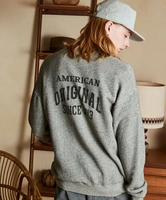 Schott SALT AND PEPPER SWEAT SINCE1913/ソルト&ペッパー スウェット ショット トップス スウェット・トレーナー グレー ベージュ【送料無料】