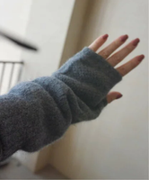 【SALE／20%OFF】journal standard luxe 【GLEN GORDON/グレンゴードン】FINGERLESS MITTON ジャーナルスタンダード ラックス ファッション雑貨 手袋 グレー ブラウン【送料無料】