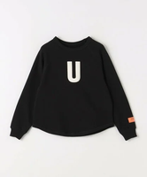 UNITED ARROWS green label relaxing 【別注】＜UNIVERSAL OVERALL＞ U スウェット / トレーナー / キッズ 140cm-160cm ユナイテッドアローズ グリーンレーベルリラクシング トップス スウェット・トレーナー ブラック グレー【送料無料】