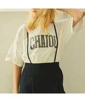 Rouge vif la cle 【REMI RELIEF/レミレリーフ】別注 CHATOU Tシャツ【予約】 ルージュ・ヴィフ ラクレ トップス カットソー・Tシャツ ホワイト ブラック グレー【送料無料】