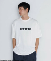 AMERICAN RAG CIE 【MEN , WOMEN】THE BEATLES LET IT BE TEE アメリカンラグシー トップス カットソー・Tシャツ ホワイト グレー ブラック【送料無料】