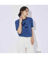 ABAHOUSE LASTWORD 【GOOD ROCK SPEED/グッドロックスピード】Disney / Mic アバハウス トップス カットソー・Tシャツ ブルー ブラック【送料無料】