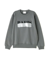 B'2nd DROIT BELLO(ドロイトベロ)シルバーブラッシュPARIS スウェット ビーセカンド トップス カットソー・Tシャツ グリーン【送料無料】