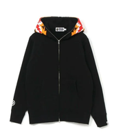 A BATHING APE TIGER FULL ZIP HOODIE ア ベイシング エイプ トップス パーカー・フーディー グレー レッド ブラック ピンク【送料無料】