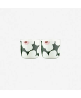 Marimekko 【日本限定】Unikko コーヒーカップセット(ハンドルなし)200ml マリメッコ ファッション雑貨 その他のファッション雑貨 ホワイト【送料無料】
