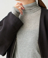 Spick & Span リブハイネックプルオーバー スピックアンドスパン トップス カットソー・Tシャツ グレー カーキグリーン【送料無料】