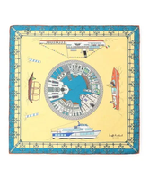 TOMORROWLAND GOODS Kinloch シルクプリント スカーフ トゥモローランド ファッション雑貨 スカーフ・バンダナ イエロー【送料無料】