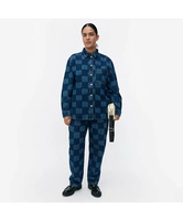 Marimekko Maridenim Vaihe Jakala ジーンズシャツ マリメッコ トップス シャツ・ブラウス ブルー【送料無料】