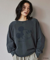 BARNYARDSTORM GOOD ROCK SPEED別注 / Mickey / スウェット【一部店舗限定】 バンヤードストーム トップス スウェット・トレーナー グレー ホワイト ベージュ【送料無料】