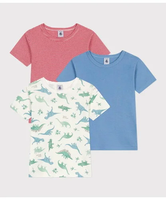 PETIT BATEAU 半袖Tシャツ3枚組 プチバトー インナー・ルームウェア その他のインナー・ルームウェア【送料無料】