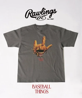 JOURNAL STANDARD relume 《予約》Rawlings / ローリングス 別注 XPG3 GLOBE ART Tシャツ"BASEBALL THINGS" ジャーナル スタンダード レリューム トップス カットソー・Tシャツ ブラック【送料無料】