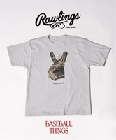 JOURNAL STANDARD relume 《予約》Rawlings / ローリングス 別注 XPG3 GLOBE ART Tシャツ"Desperate PITCH" ジャーナル スタンダード レリューム トップス カットソー・Tシャツ グレー【送料無料】