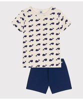 PETIT BATEAU 半袖パジャマ プチバトー インナー・ルームウェア パジャマ【送料無料】